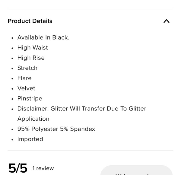 Flare pants in black - fashionova - Picture 7 of 7